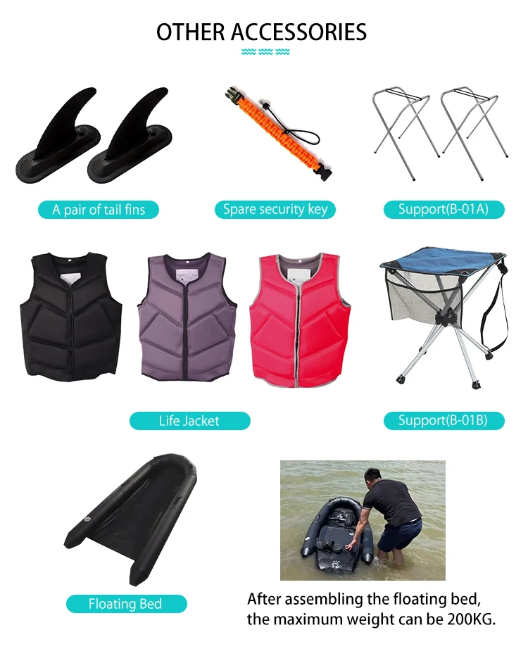 Most faddish water scooter electric EPP sup surf jet body board e foil motor electric surfboard hydrofoil