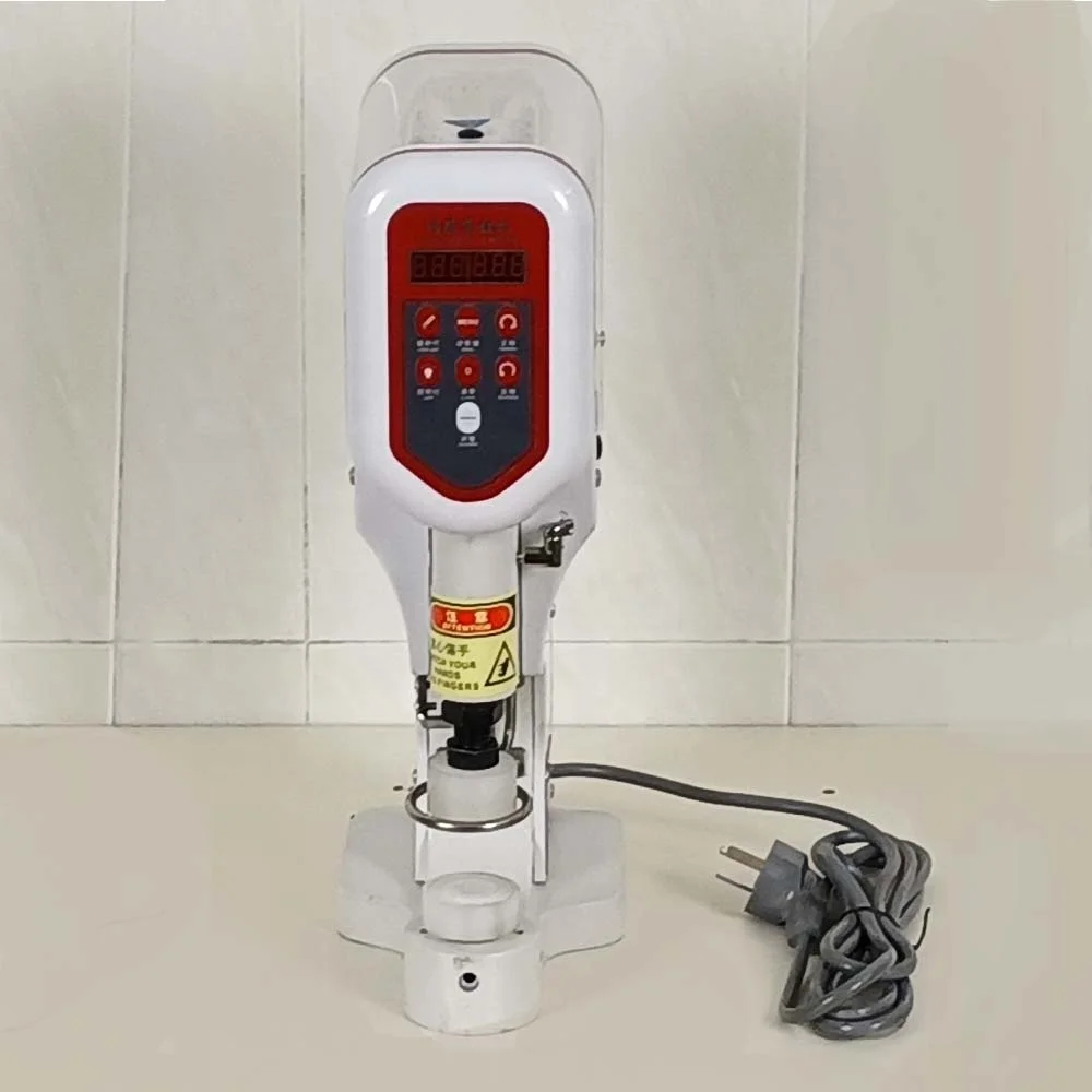Foot Press Semi-Automatic Eyelet Attaching Machine Hole Punching Machine Metal Snap Button Riveting Machine