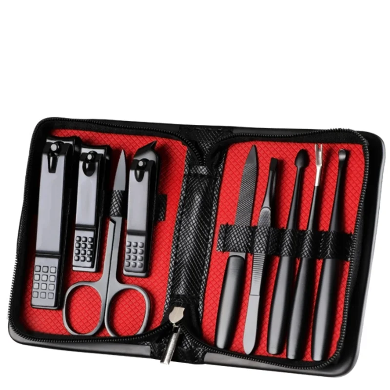 Маникюрный набор для ногтей кусачки для ногтей педикюр набор 6 штук из нержавеющей стали набор для маникюра профессиональный уход за домашними животными комплекты средства для ухода за ногтями