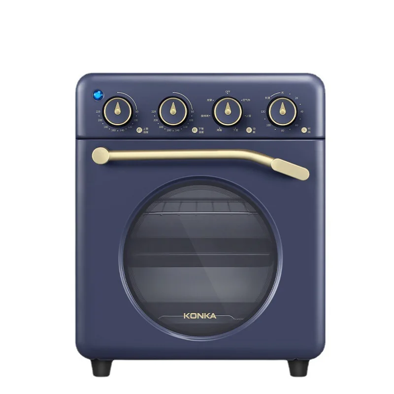 Multi Function Home Electric Oven Oil Free Smart Portable With Timer Visual Window Air Deep Fryer Pressure