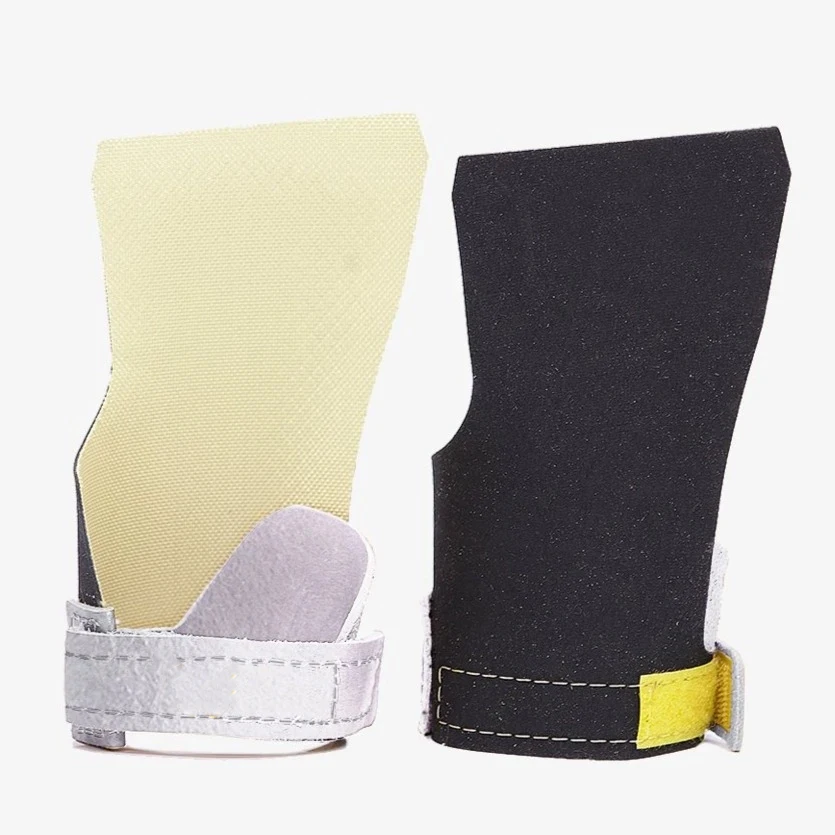 Colorful Fitness Gloves Gym Palm Guard Wrist Support Non-slip Palm Pad Weightlifting rubber Hand Palm Protector