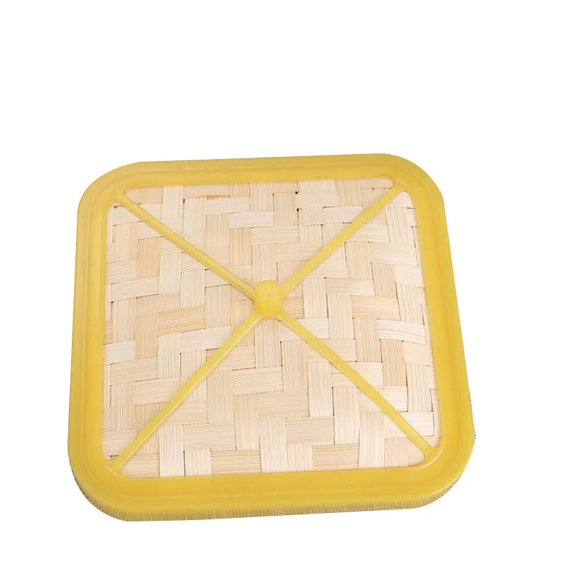 Wholesale Classic Handmade Healthy Cookware Set Dim Sum Square Bamboo Steamer with Logo