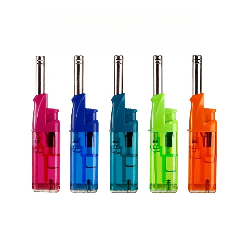 Black Disposable Factory plastic bbq kitchen gas Spark lighter