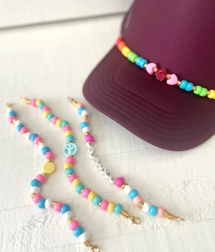 2024 Summer New Arrival Custom Cap Jewelry Removable Trucker Hat Charms Chains For Hats