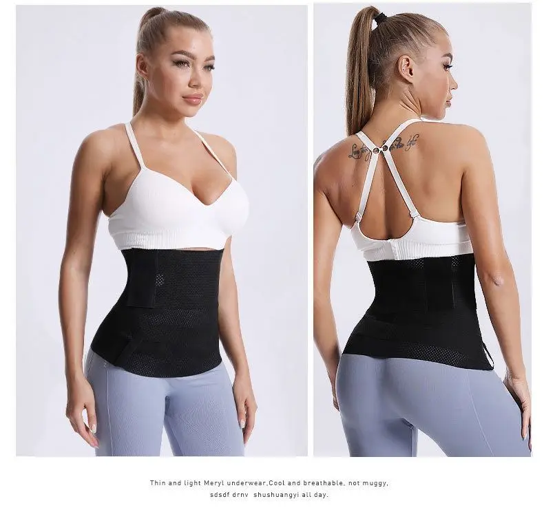 Waist Trainer Breathable Latex Waist Trainer Shapewear Belt Slimming Tummy Belt Body Shaper