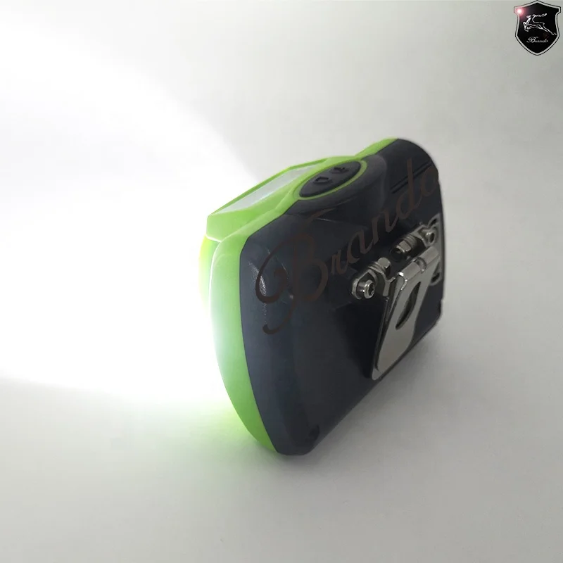 Cargador LED de luz de tapa de lampara de minero recargable inalambrico IP68 que incluye pantalla OLED KL6-C