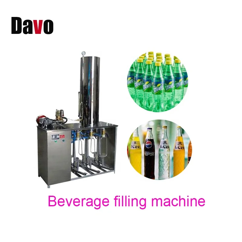 Small Carbonated Drink Filling Machine/ Mini Soda Filling Machine/ Lemonade Filling Machine