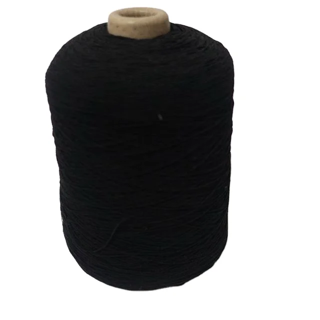 Factory Direct China Natural Home Textile Fabric Dyed Polyester Nylon Covered Rubber Yarn For Weaving