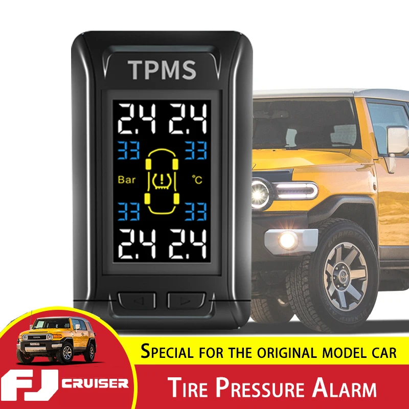 Tire Pressure Alarm Tire Pressure Sensor FJ Cruiser Tire Pressure Detection Display Monitor Systems  For Toyota FJ Cruiser