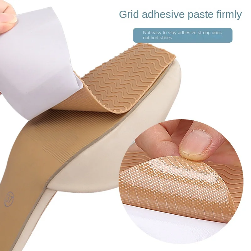 Sole anti- high heel shoes  Palm silencer wear-resistant non- self-adhesive shock absorbing sole  for shoe