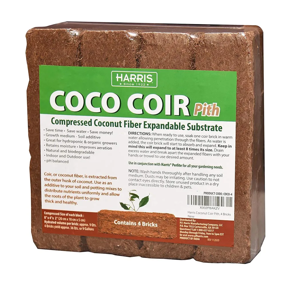 Wholesale Bulk 5KG Compressed Coconut Fiber Organic Coco Coir