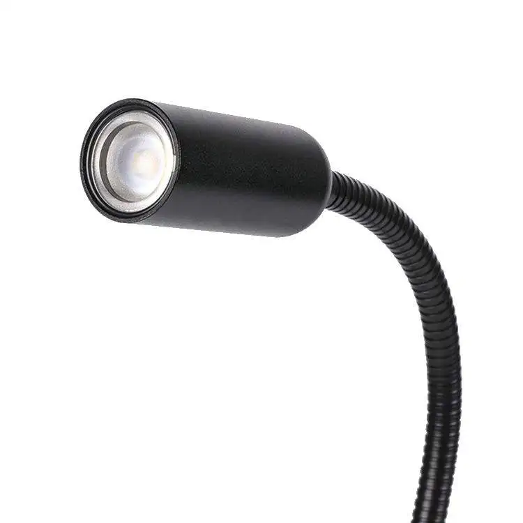 Flexible Dimmable LED Source Power Switch Touch Control Mini Tableside Desk Night Lights Reading Lamp Living Room Lamp with Clip