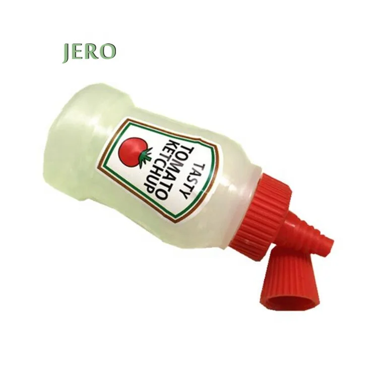 Mini sauce bottles squeeze tomato BBQ sauce honey squeeze bottle with twist cap squeeze bottle sauce food grade