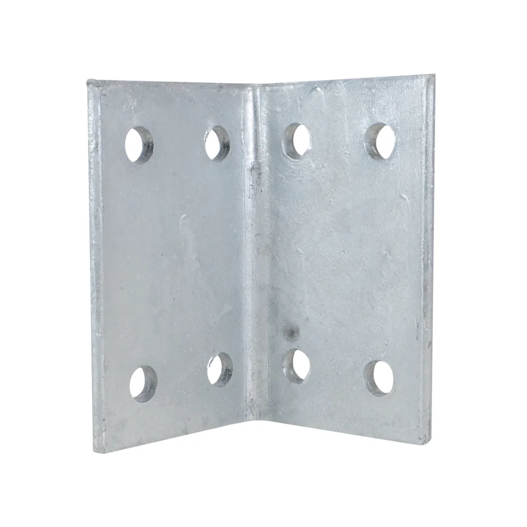 100*100 150*150mm hot dip galvanized perforated steel structural angle bracket slotted iron equal and unequal for construction