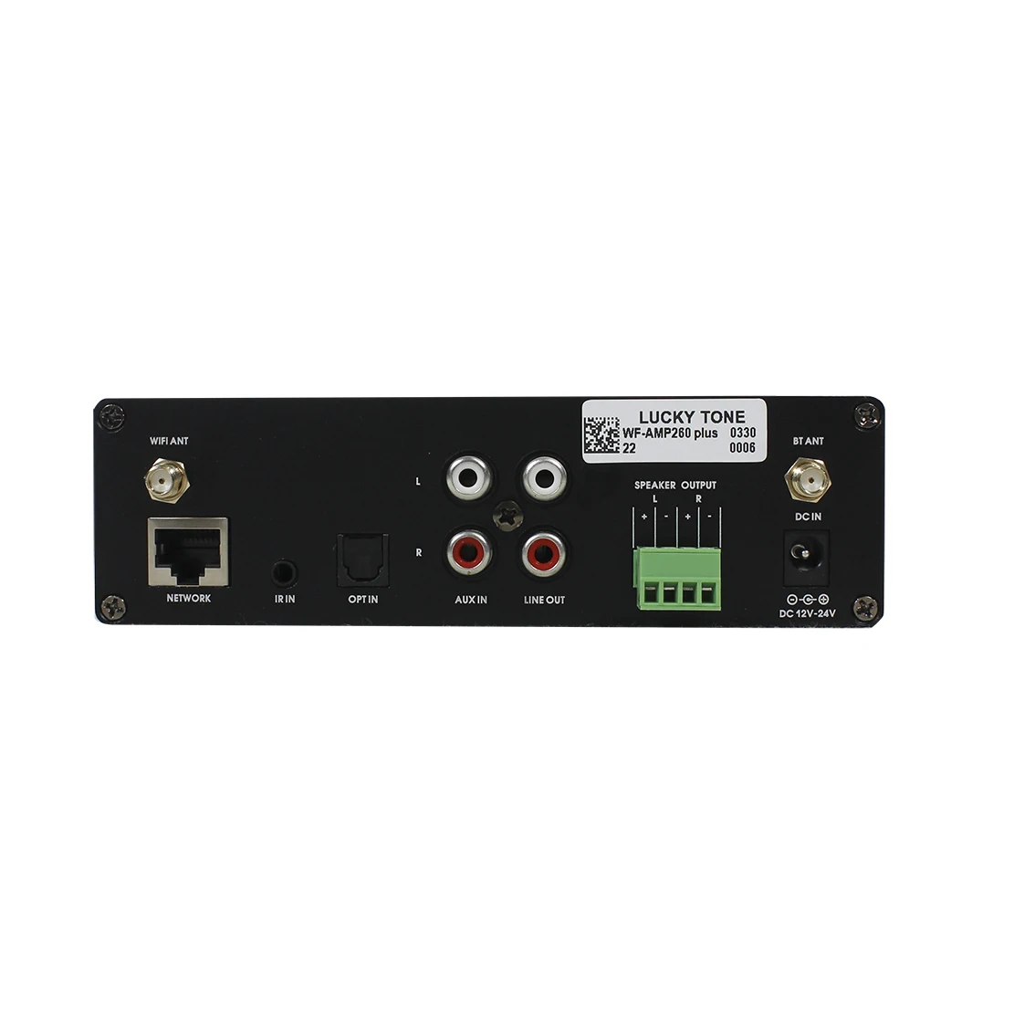 M 2-Channel Wifi Amplifier 2*60W 4 ohm Smart Multi-Room Wifi Blue-tooth Audio Stereo Power Amplifier