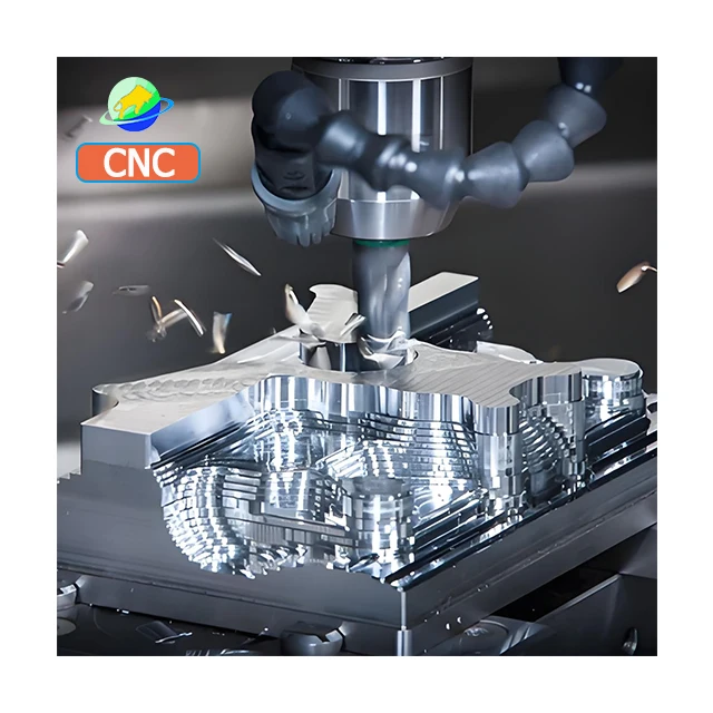 Custom 5 Axis Precision CNC Machining Services for Steel & Aluminium Milling Machinery Fabrication Drilling Metal Parts