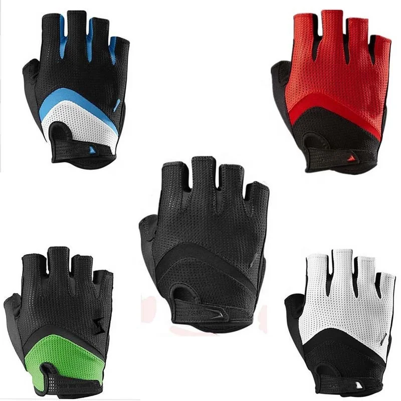 
Bicycle Summer Unlined Horse Riding Gloves Riding Motorcycle Running Gym Sport Half Finger Short Bike Gloves Breathable Cycling 