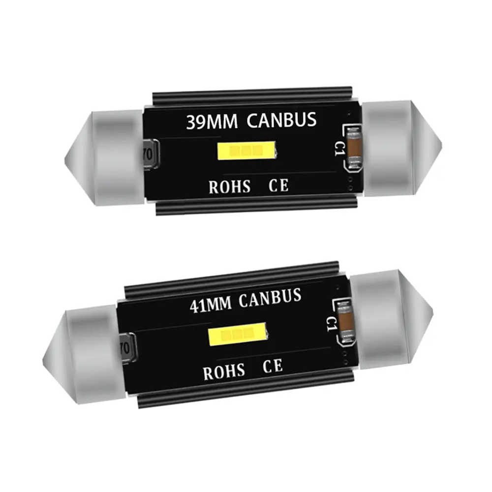 CSP 1860 Canbus Festoon c5w C10W Led Bulb 31mm 36mm 39mm 41mm Car Licence Plate Interior Reading Doom Lights 12V 24V non-polar