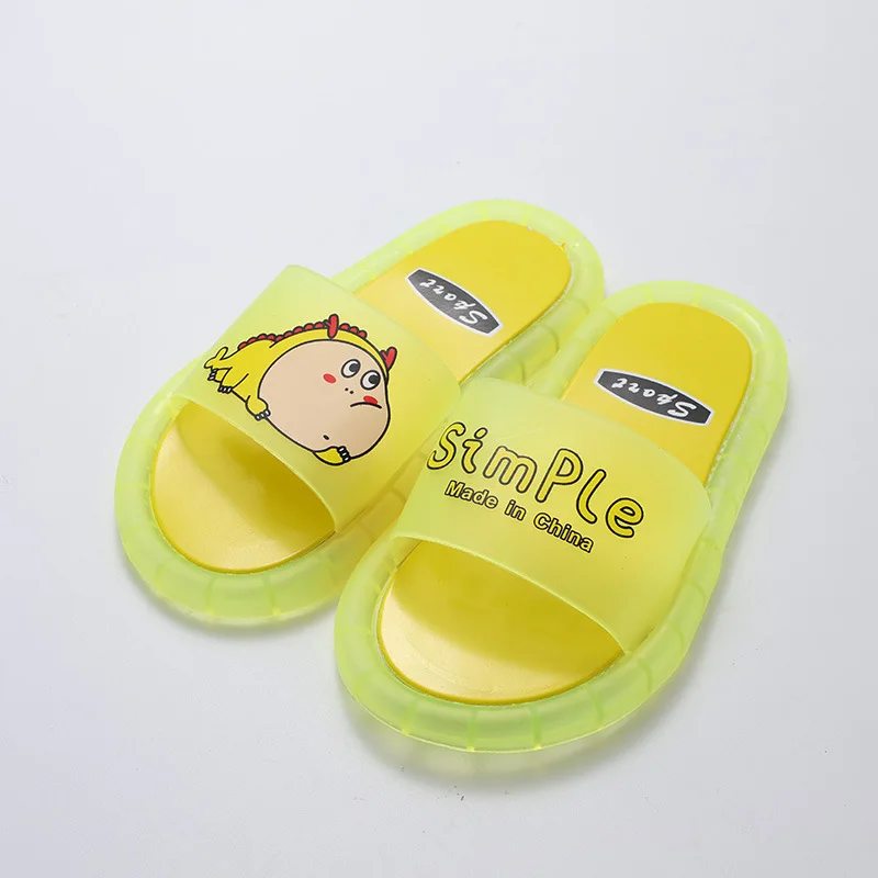 Summer Children Led Slippers Anti-slip Baby Kids Light Up Slippers For Girl Boys