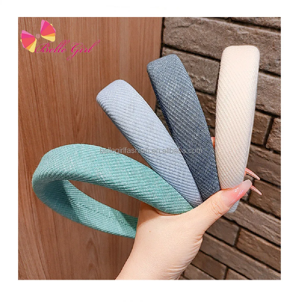 BELLEGIRL 2022 Korean style new hear band women hair accessories make up head band high end fancy headbands for women girls