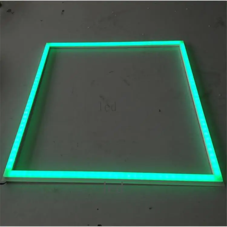 RGB Lighting Especially for Office Ceiling Warm White Frame Square Surface Mounted 595*595mm LED Panel Light
