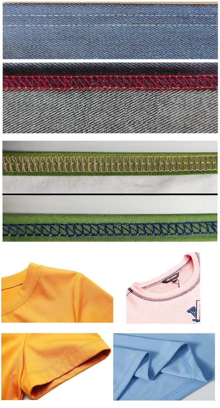 QY-500-2D four needle six thread high speed stretch sewing machine T-shirt underwear Sweatshirt hem sewing machine