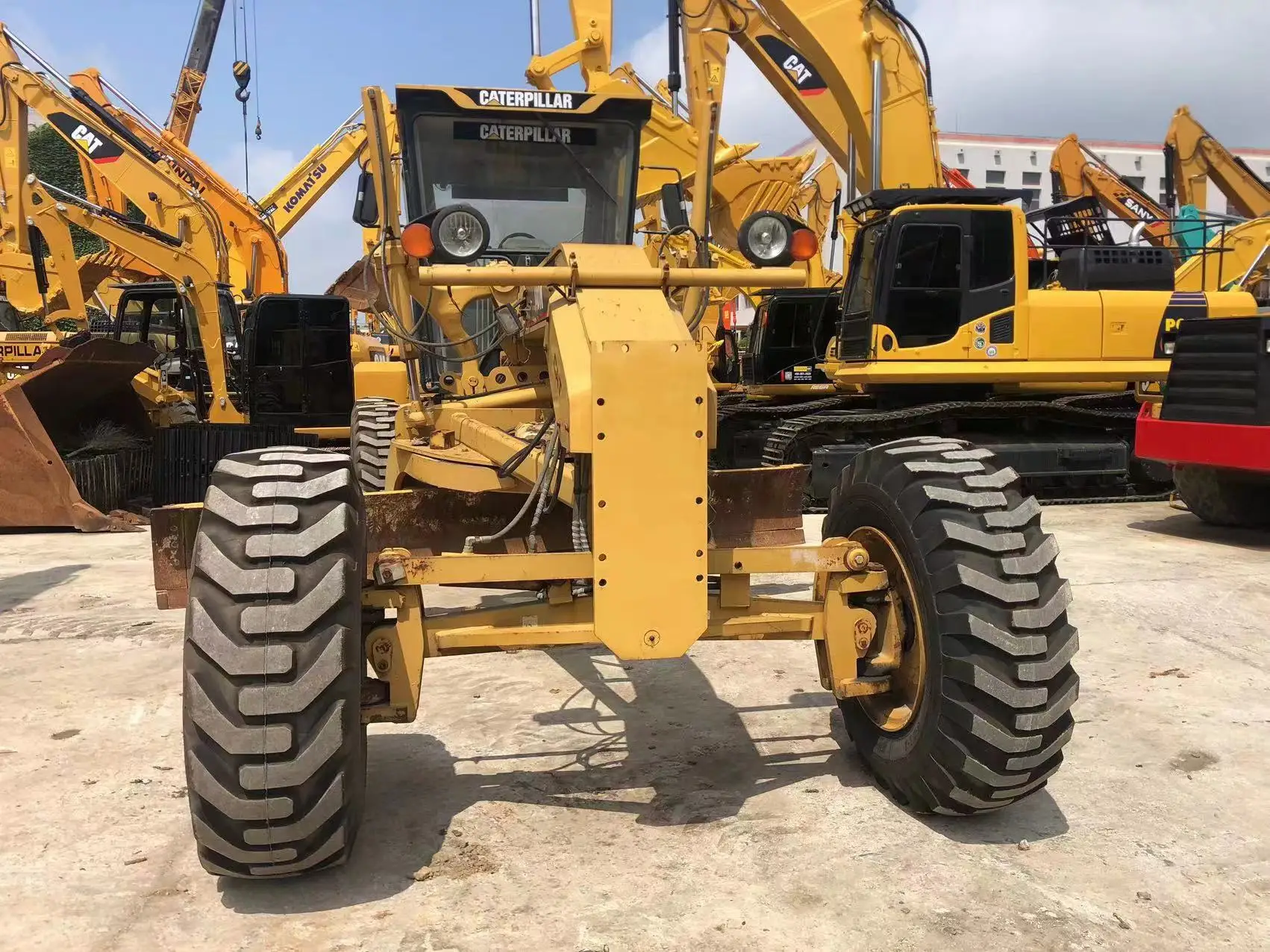 Hot Selling Good quality CAT 140K motor grader japan used cheap caterpillar usa 140G 140K 140 motor grader for sale