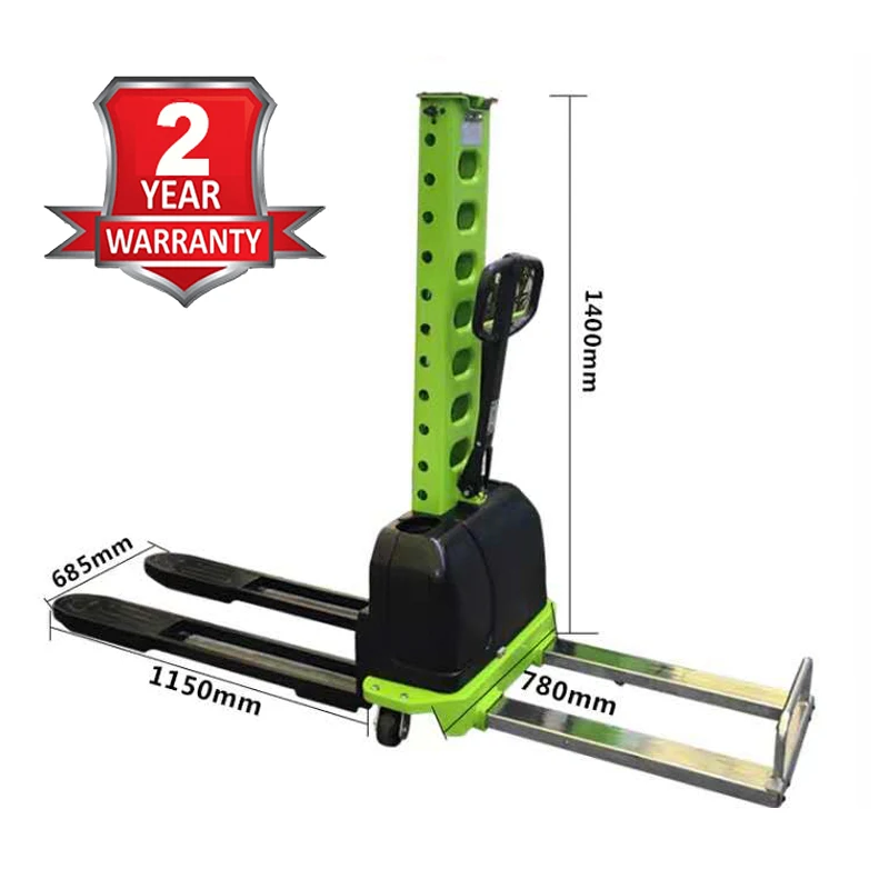 Safer brand 500kg Self loader the pedestrian stacker for vans and transport vehicles