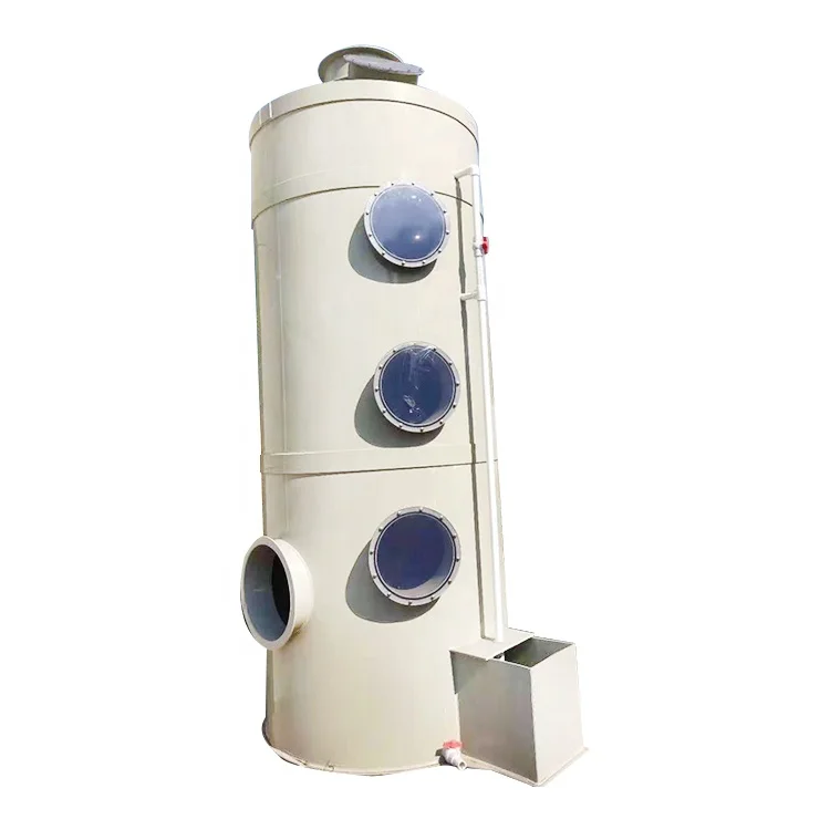 Башенный газовый скруббер для мокрого