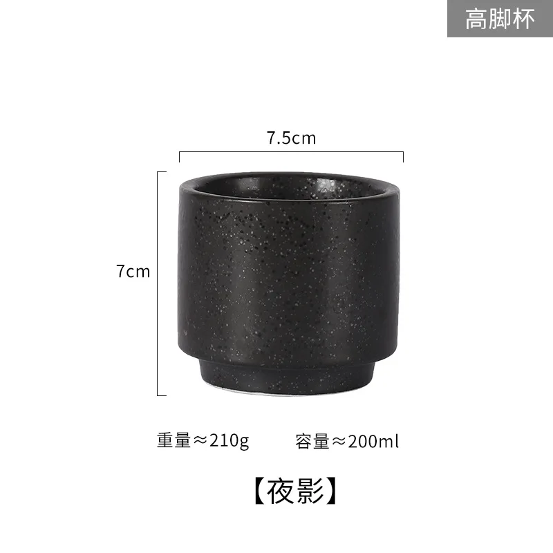 Japan Style Sushi Small Tea Cup Ceramic Handmade Sake Cup