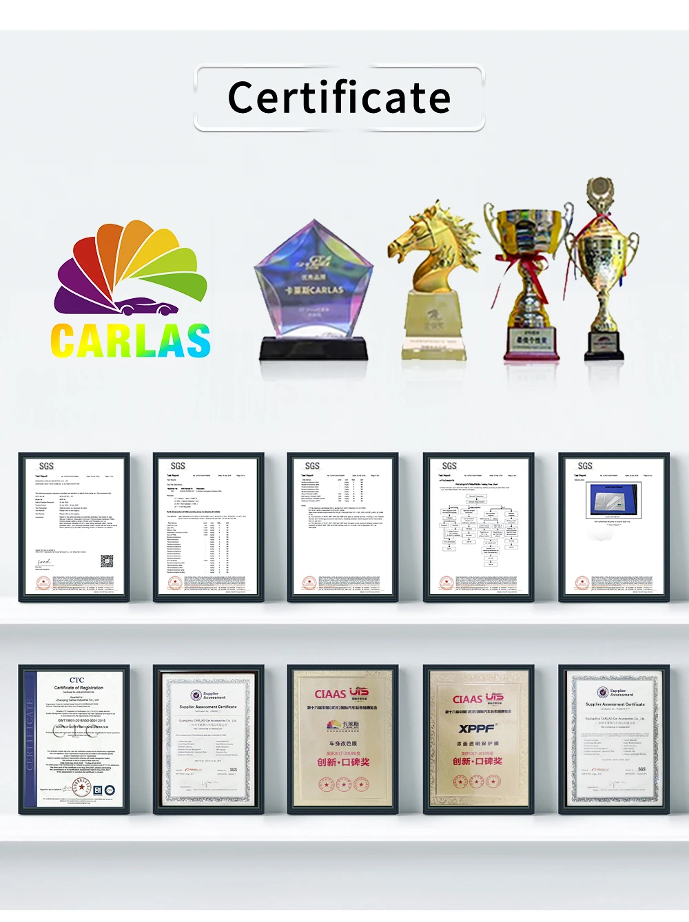 CARLAS Full Car Wrap Color Change PPF Colour PPF Film Sticker Car Wrapping PPF Roll Car Protection Sticker