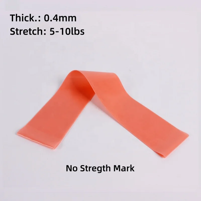 Custom Logo Elastic loop Resistance Bands for Fitness Home Gym Workout Exercise Latex nature rubber Resistance Bands