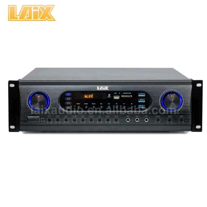  Laix LX-390 200W профессионального вещания усилитель с динамиком (8 Ohm 2 каналов фоновой музыки стерео портом