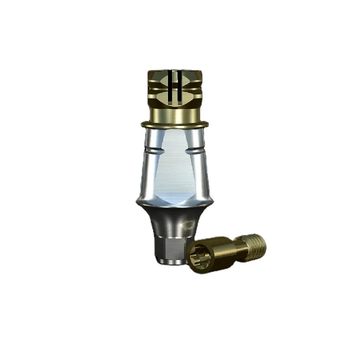 Legacy Temporary Titanium Non Engaging Abutment 5.7mmD Platformx1mmL Collar Height