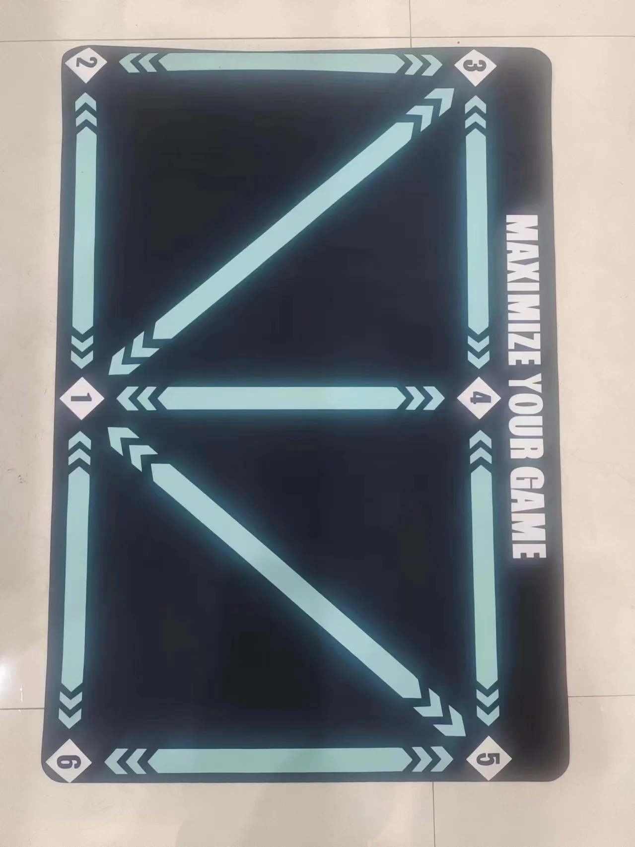 customized New arrived Football Team soccer Training Equipment Football Training Mat for Effective Footwork Practice