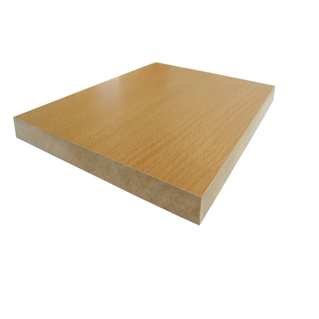 Hot sell Melamine faced MDF board for flooring wall panel