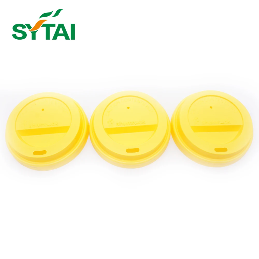 Disposable custom colorful plastic lid