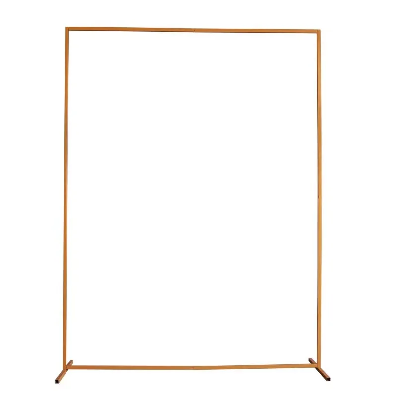New 2 * 2M Square Tube Frame Wedding Props Stage Background Decorative Wrought Iron Door Arch