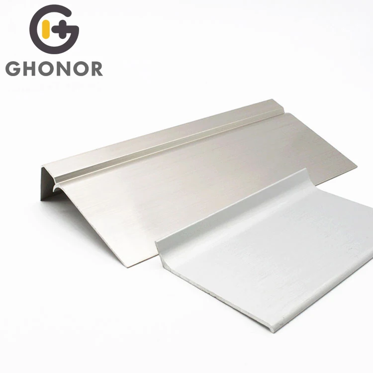 Customized Wholesale Hot Sale Oem Custom Metal Aluminium 6063 Extrusion Baseboard Skirting Profile For Wall Skirting Boards