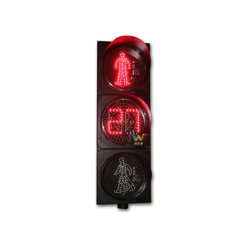 
300MM remote control traffic signal countdown timer pedestrian traffic light 