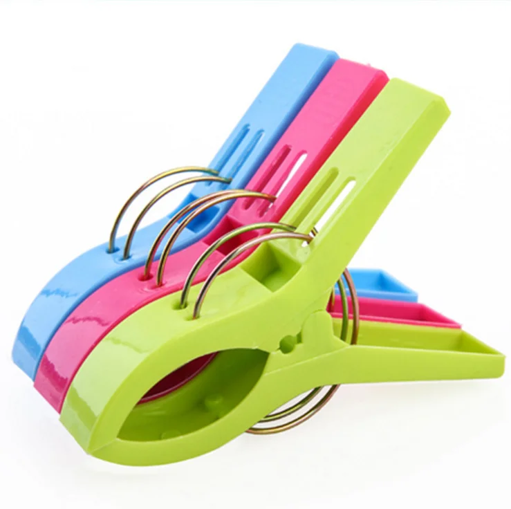 Clips Windproof Pegs Large Clamp For Clothes Beach Towel Home Drying Racks