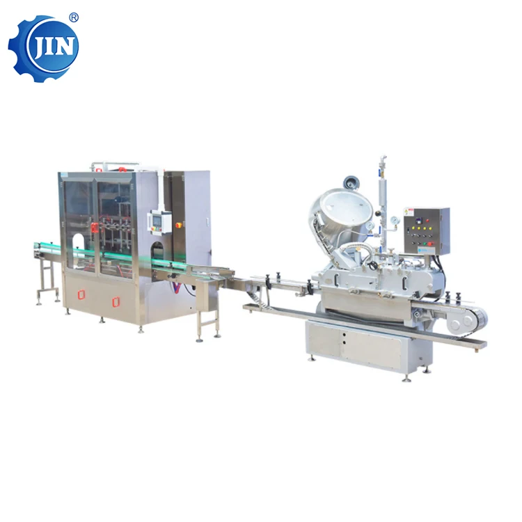 Automatic Carbonated Beverage Soda Pure Mineral Water Bottle Filling Capping Sealing Machine / Filling Production Line