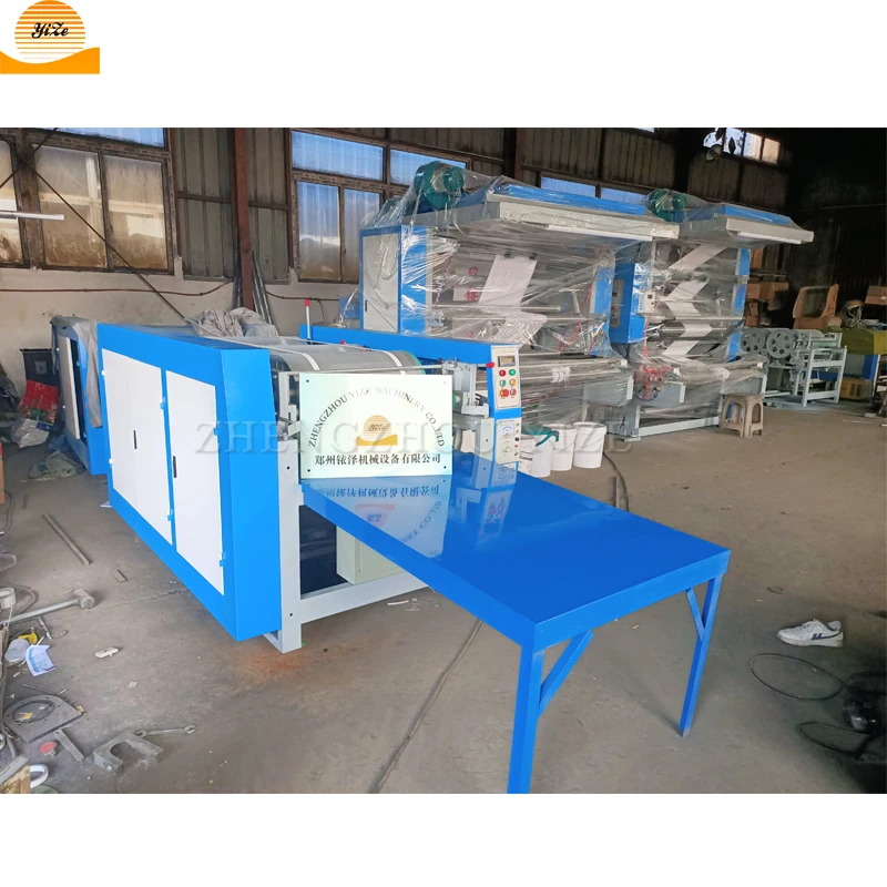 Automatic 1-5 Colors Plastic Kraft pp Bag Drum Printer Machine Non Woven Flexo Printing