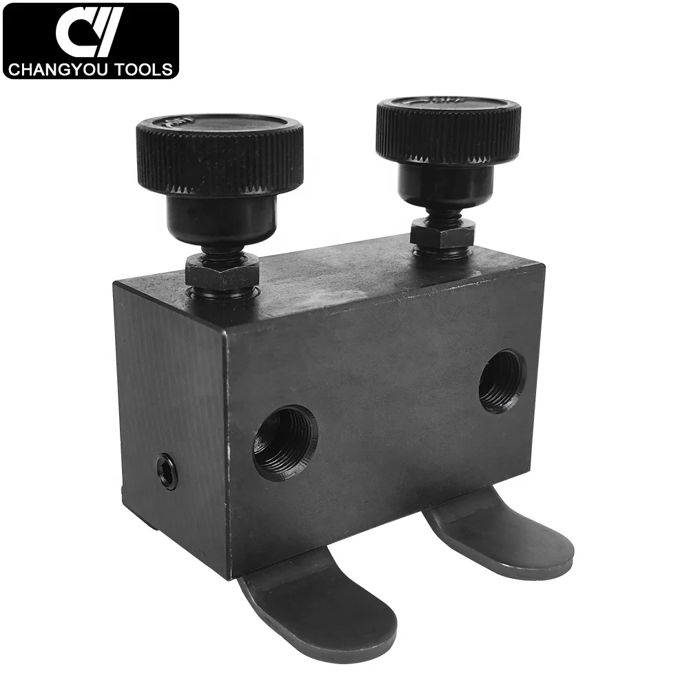 Two  Way Manifold Valve ZG 3/8 Male Coupler distributor valve