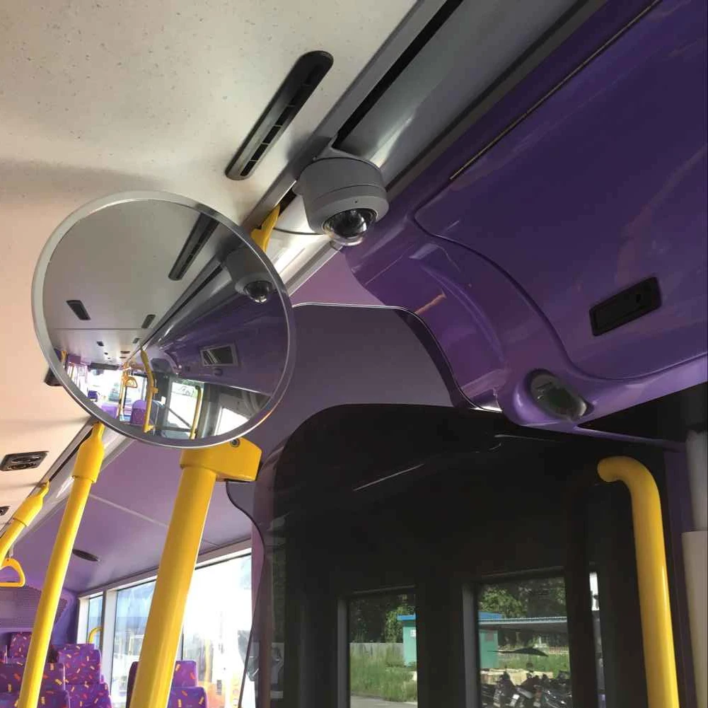 MCY MD5BR 6PIN RJ45 12V IP Network POE In Bus Dome Camera