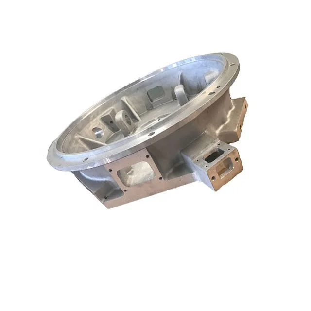 Heat treatment craft aluminum alloy foundry end bells casting spare parts used in series