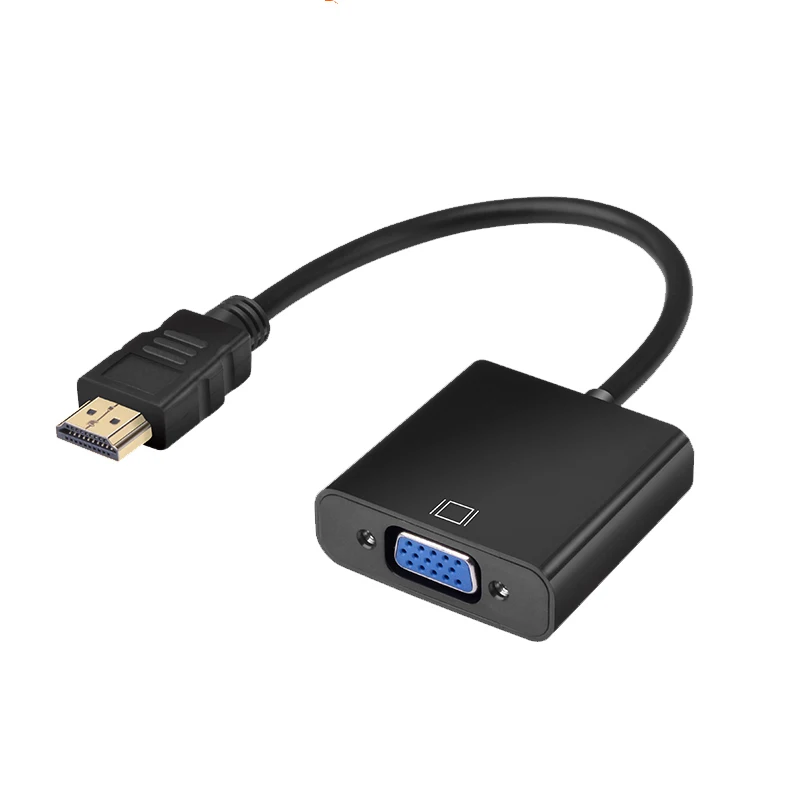HDTV папа к VGA Женский адаптер кабель Поддержка Full HD 1080P 60 Гц