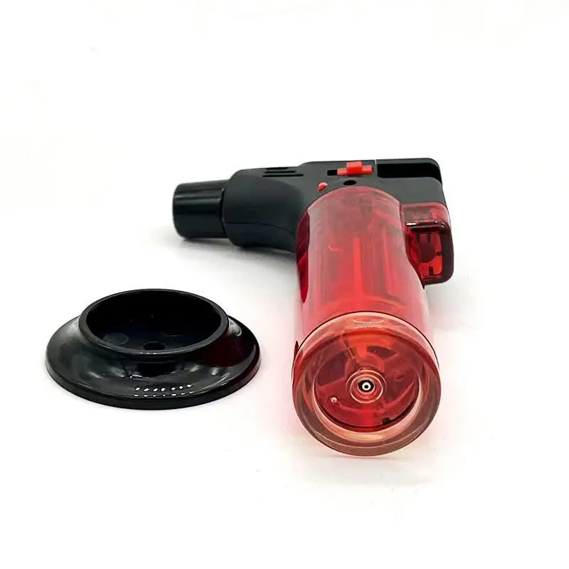home cigar welding spray gun Inflatable lighter wind straight blue flame aromatherapy Igniter