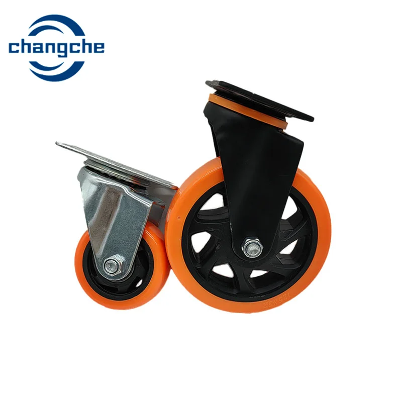 Factory Price Swivel Caster 2/3 Inch Industry Caster Wheels With Brake