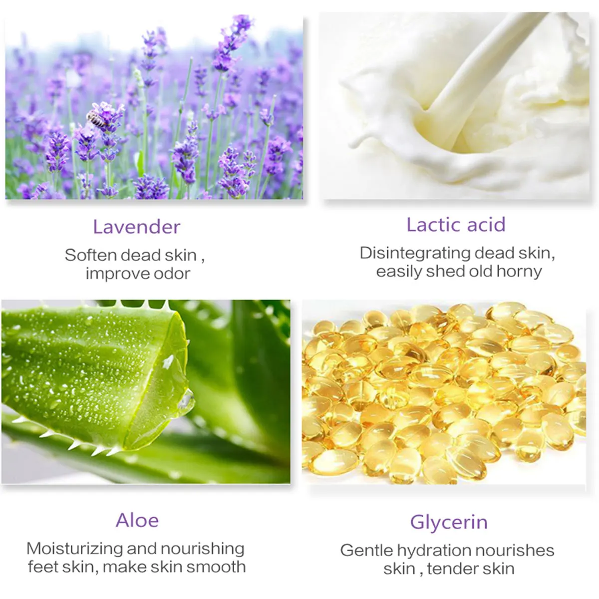 Wholesale Organic Moisturizing Exfoliating Footmask Sock Organic Plant Extracts Feet Peeling Baby Your Foot Skin Care Mask